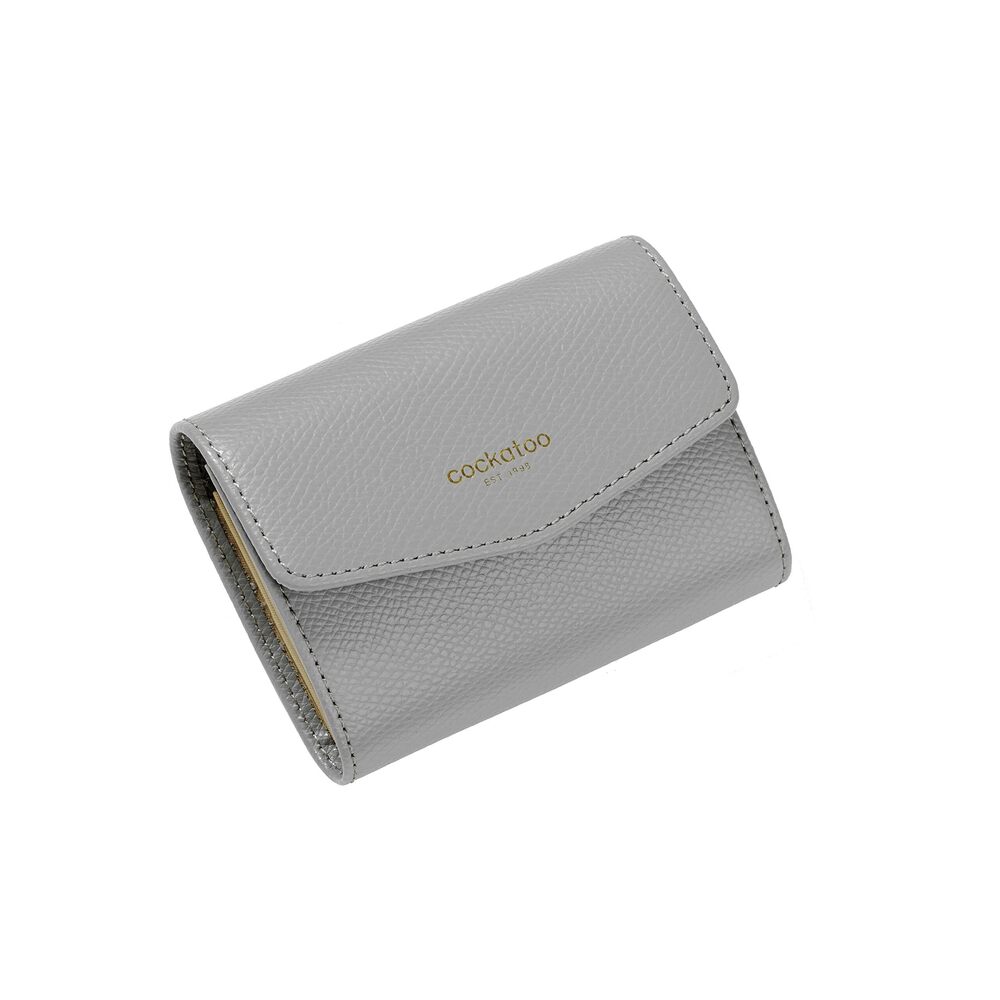 7565 RFID Credit Card Holder, Leather Snap Card Case Accordion Small